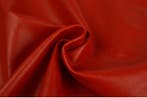 10 meter kunstleer - Rood, Verzenden, 120 cm of meer, Leer of Kunstleer, Rood