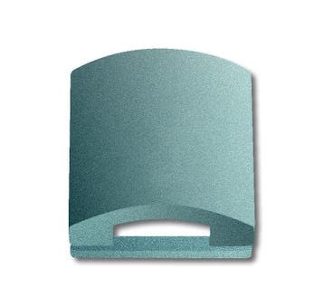 ABB Busch-Jaeger Switch Cover Plate 50x50mm Aluminum Silver, Verzenden