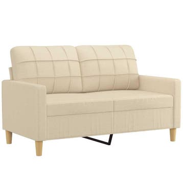 Stoffen bank creme | Retour deal | Nu -35% (tweezitsbank), Verzenden