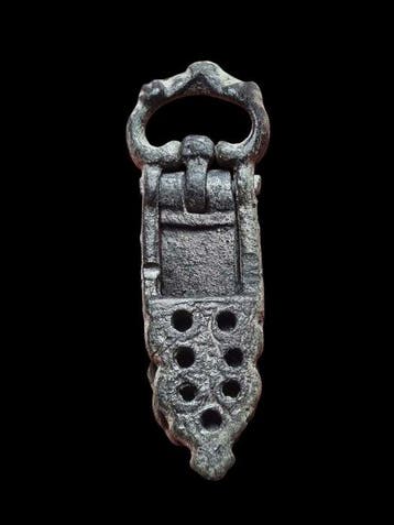 Viking periode Brons Rare Klip Buckle (Zonder minimumprijs)
