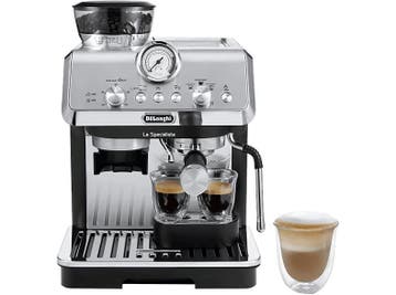 De Longhi - Semi automatische espressomachine - Metaal/zwart, Electroménager, Cafetières, Verzenden
