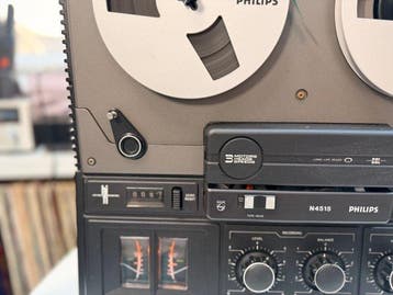 Philips - N4515 / 3-Head 3-Speed Stereo Reel-to-reel deck 18, Nieuw