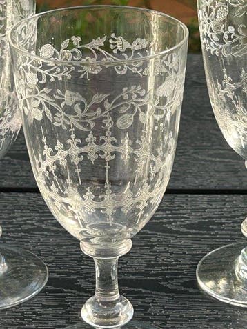 Baccarat, St. Louis - Drinkset (6) - Kristal - Antieke