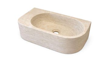 Wandfontein Luca Sanitair Luca Stone 40x21.5x12 cm Zonder, Ophalen of Verzenden, Nieuw, Overige typen