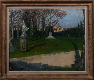 Masuki Komatsu () (1904–2002) - The Garden of Boboli