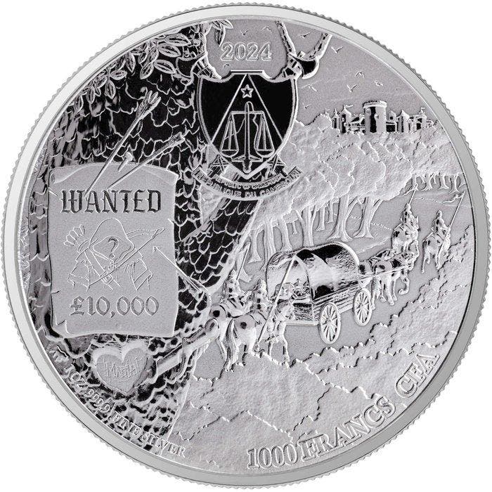 Cameroun. 1000 Francs 2024 Sherwood - Robin of the Hood - 1, Postzegels en Munten, Munten | Europa | Niet-Euromunten