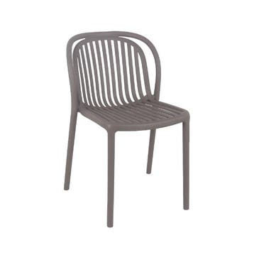 Terrasstoel Lena z/a - Taupe, Ophalen