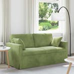 vidaXL bank / zetel Lichtgroen 158 x 78 x 80 cm Fluweel, Verzenden