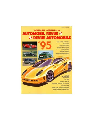 1995 AUTOMOBIL REVUE JAARBOEK DUITS FRANS, Ophalen of Verzenden, Nieuw