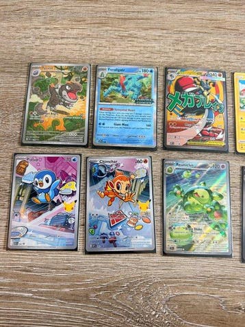 Pokémon - 10 Bulk kaarten - Various sets, Hobby en Vrije tijd, Verzamelkaartspellen | Pokémon, Nieuw