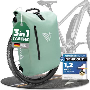 2dekans | MIVELO - 3-in-1 Waterdichte Fietstas met Laptopvak, Ophalen of Verzenden, Nieuw