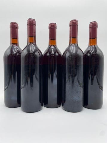 1979 Barolo, La Rocca Dei Leoni - Piedmont - 5 Bouteilles, Nieuw