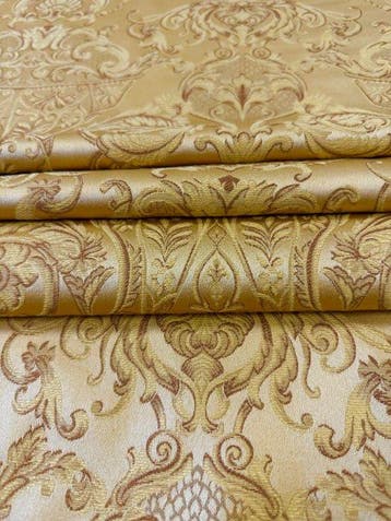 1774Verfijnd jacquardweefsel barok van topkwaliteit,, Antiek en Kunst