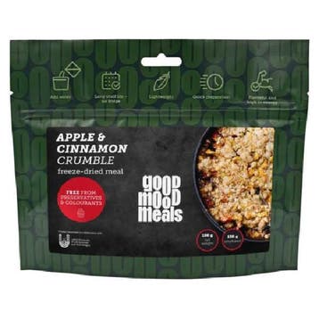 Appel-Kaneel Crumble - 300 kcal - Good Mood Meals, Verzenden