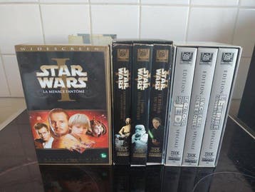 Lot de 7 VHS Star Wars!, Nieuw