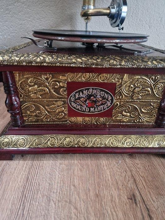 Soundmasters - Reproduction de gramophone 78 tours par, Antiquités & Art, Curiosités & Brocante