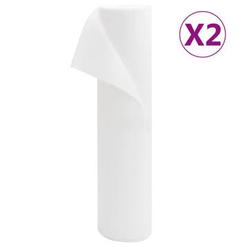 vidaXL Vliesdoek voor planten 2 rollen 70 g/m² 50x1,6 m, Tuin en Terras, Verzenden, Nieuw