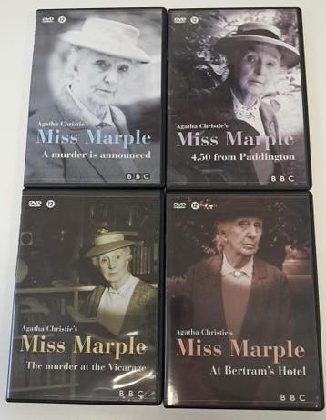 Verzameling van 4 Agatha Christie - Miss Marple DVD's, Cd's en Dvd's, Verzenden, Nieuw in verpakking