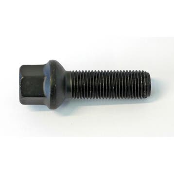 H&R Wielbout bolkonisch R14 M14x1.50 - Lengte 47mm - Zwart, Verzenden, Nieuw