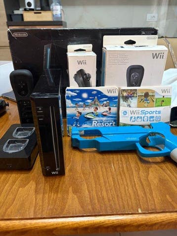 Nintendo - Wii - Videogameconsole + games, Nieuw