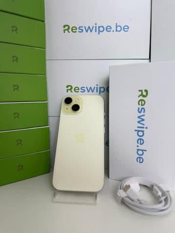 iPhone 15 Geel 128Gb 256Gb 512GB  +3 Jaar GARANTIE, Télécoms, Téléphonie mobile | Apple iPhone, Verzenden, Zonder abonnement, Zonder simlock