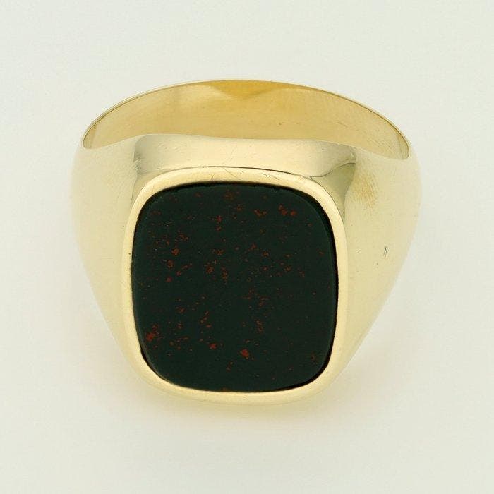 Bague - 14 carats Or jaune - héliotrope, Bijoux, Sacs & Beauté, Bagues