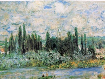Claude Monet (1840-1926) - Vétheuil sur Seine