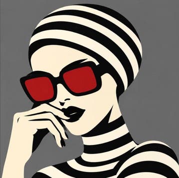 Jonathan Antony - Strike a Pose # 91. XL 1025 x 1025 mm.