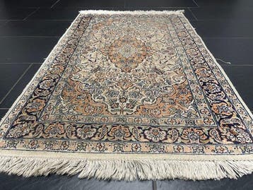 Kasjmier zijde - Vloerkleed - 125 cm - 80 cm