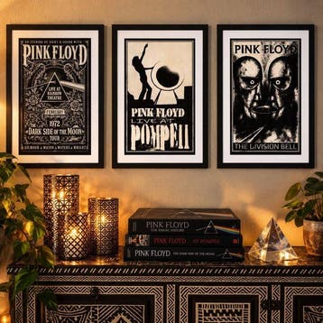 Æ (XX-XXI) - (Set of 3) – Pink Floyd | Limited Hand Painted, Nieuw in verpakking