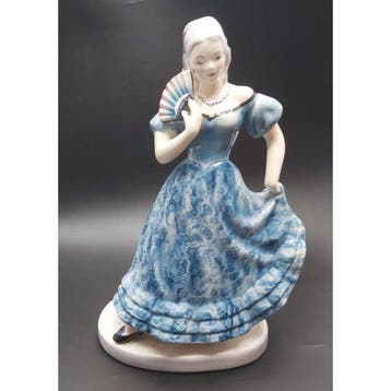 Goldscheider Everlast - sculptuur, Spanish Dancer Figurine -