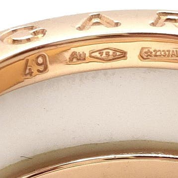 Bvlgari - Bague - 18 carats Or jaune - b-zero1, Handtassen en Accessoires, Ringen, Nieuw