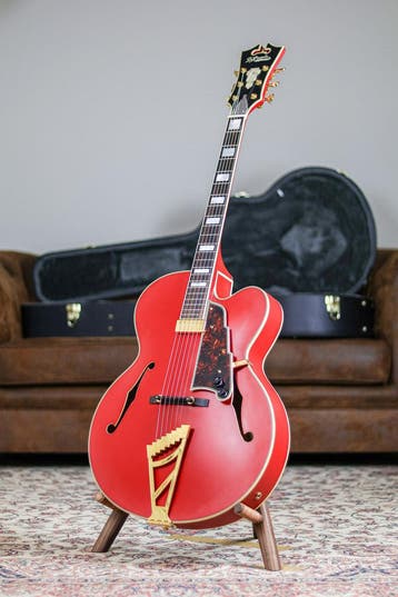 DAngelico Deluxe EXL-1 Korea | Matte Red, Verzenden, Nieuw