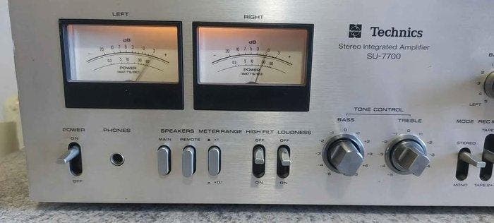 Technics - SU-7700 Amplificateur intégré à semi-conducteurs, TV, Hi-fi & Vidéo, Radios