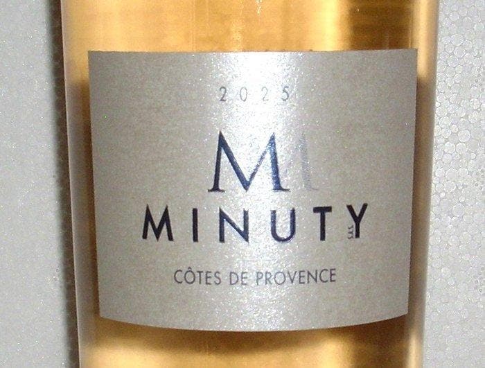 2025 Côtes de Provence (Rosé) - M du Château Minuty -, Collections, Vins