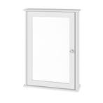 2dekans | eSituro Badkamerspiegel Kast met Deurtjes - MDF, Huis en Inrichting, Kasten | Overige, Ophalen of Verzenden, Nieuw