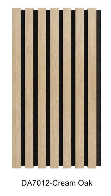 Akoestisch Paneel HOUTFINEER 2700 x 600 x 21 mm Crème Eik, Ophalen, Nieuw, Overige materialen, 20 tot 50 mm