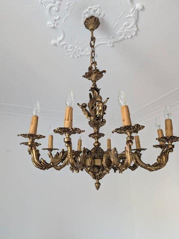 Lustre - Bronze - Géant baroque