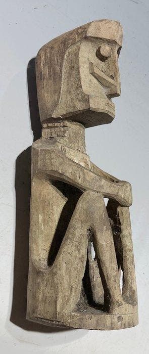 Klassieke Korwar-figuur uit Zuid-Yapen, Papua - karwar -
