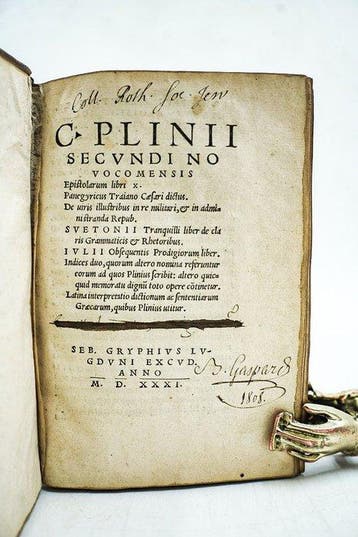 C. Plinii Secundi - C. Plinii Secundi Novocomensis, Antiquités & Art