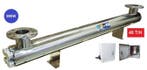 Uv-c filter RVS 900w lamp 4 flens 48000l/u, Ophalen of Verzenden