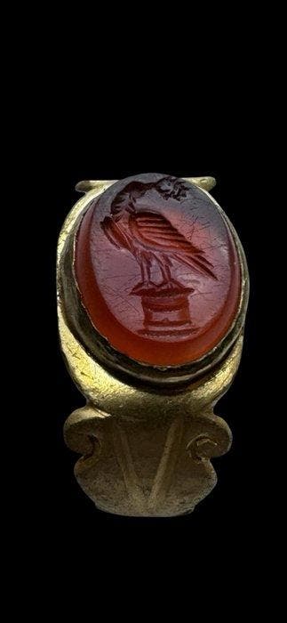 Oud-Romeins goud Ring - XRF en academisch verslag