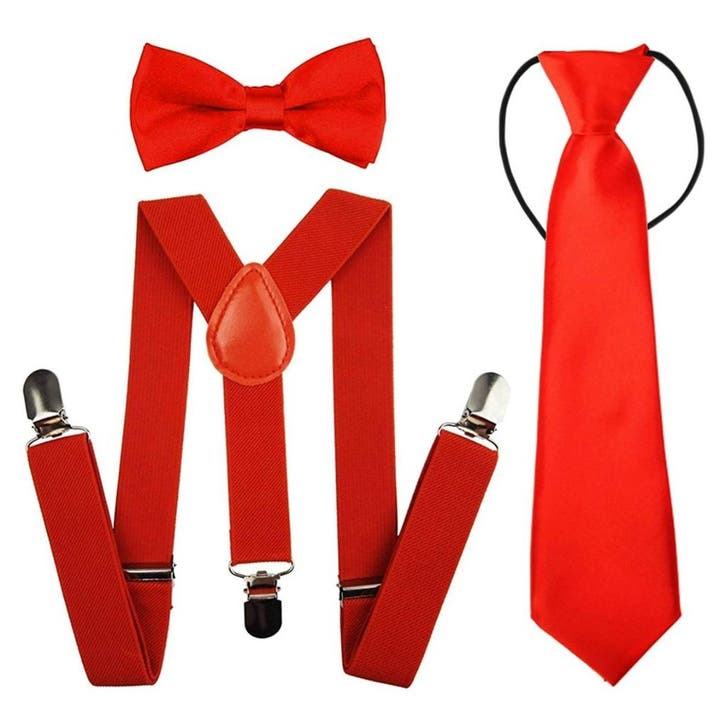 Fako Fashion - Kinder Bretels, Vlinderstrik & Stropdas -, Kinderen en Baby's, Kinderkleding | Overige, Verzenden