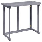 Balkontafel acaciahout | Retour deal | Sla je slag, Tuin en Terras, Tuintafels, Verzenden, Zo goed als nieuw, Rechthoekig, Hout