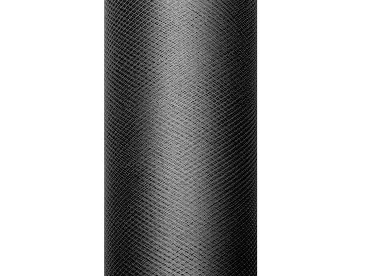 Zwarte Tule Rol 15cm 9m, Hobby en Vrije tijd, Feestartikelen, Nieuw, Verzenden