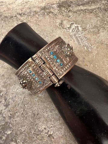 Bracelet - Argent - Ottoman empire - Début du XXe siècle, Antiek en Kunst