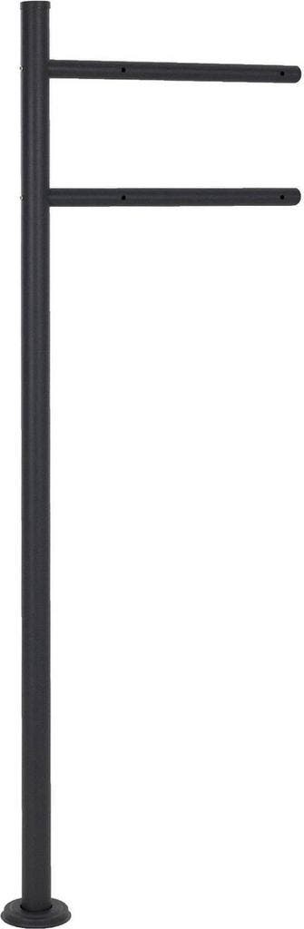 Brievenbusstandaard 40 cm x 120 cm antraciet roestvrij staal, Tuin en Terras, Verzenden, Nieuw