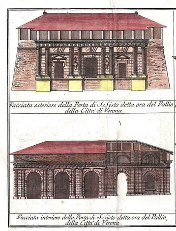 Italië - Verona / Veneto; T. Salmon - Facciata esteriore, Boeken, Atlassen en Landkaarten, Nieuw