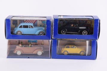 Kuifje - 4 autos - Moulinsart - 2004