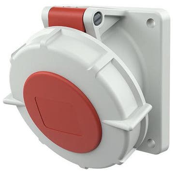 32A 5P 400V IP67 CEE Paneelmontage Stopcontact - 3524, Verzenden